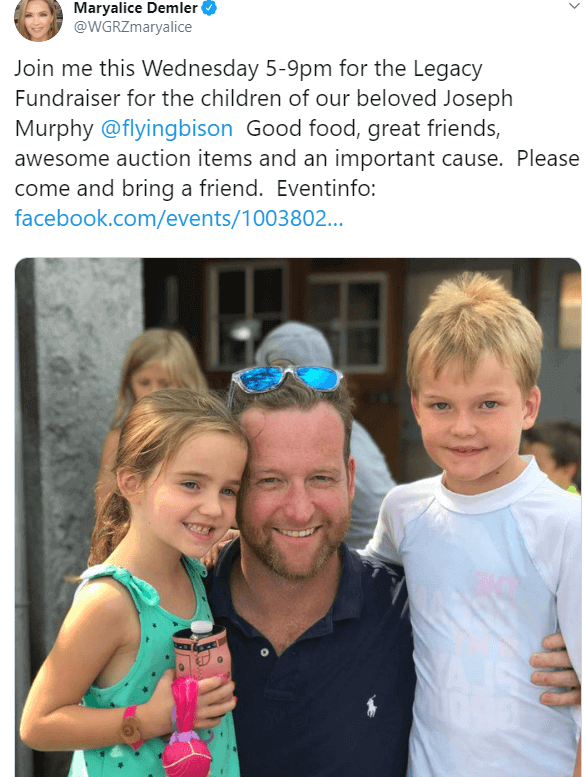 Maryalice Demler Raising Fund For Children Of Deceased Boyfriend Joseph Murphy